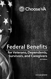 Federal Benefits for Veterans, Dependents and Survivors Publication cover