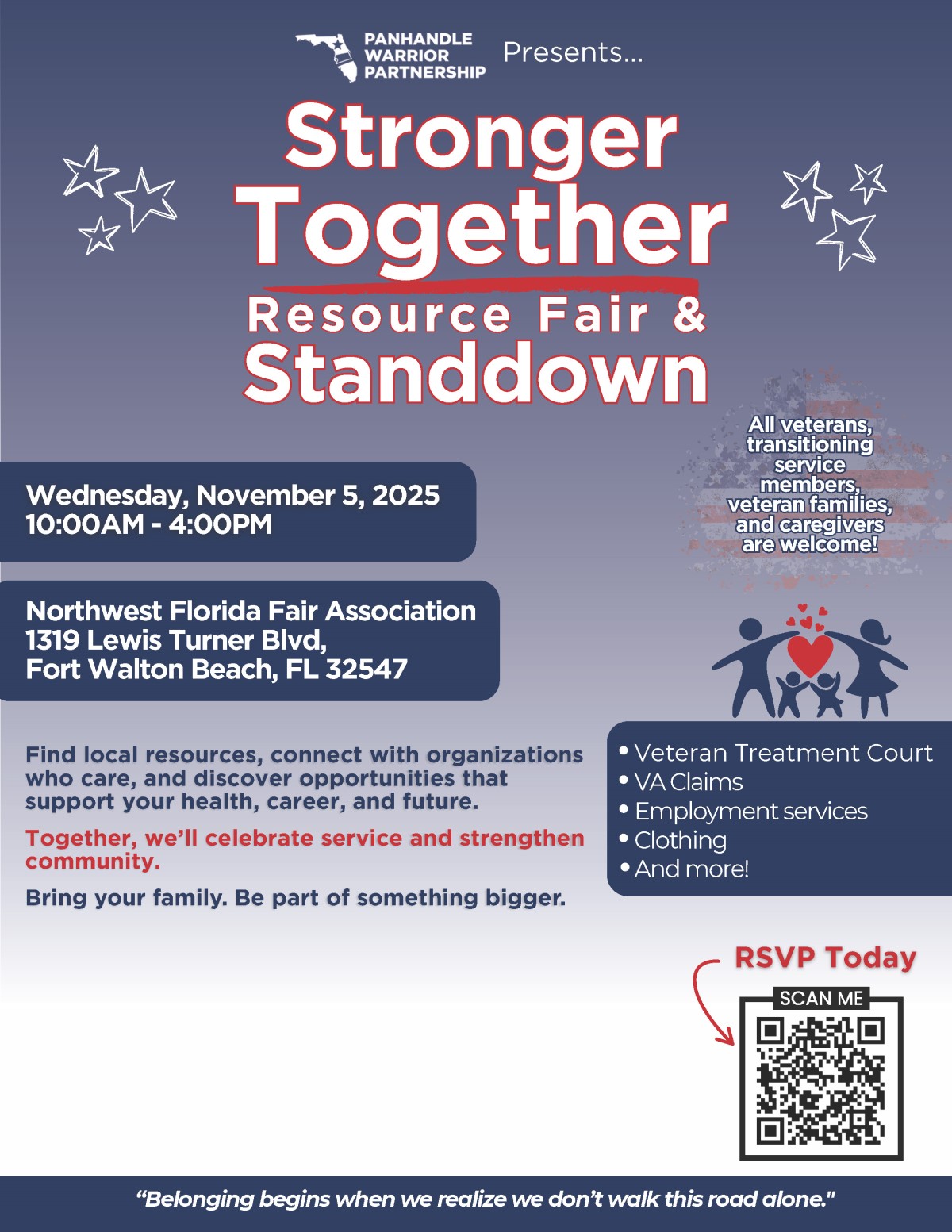 stronger together flyer